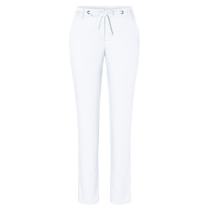 (6 stuks) KARLOWSKY Dames Modern Stretch Chino Broek - Wit - Maat: 38