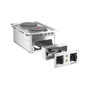 GGM Gastro Einbau Elektroherd - 5,2 kW - 2 Platten Rund
