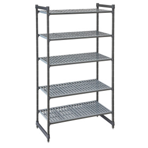 CAMBRO Camshelving® - Basics Plus - Basisrek - 1070mm - met 5 planken met sleuven