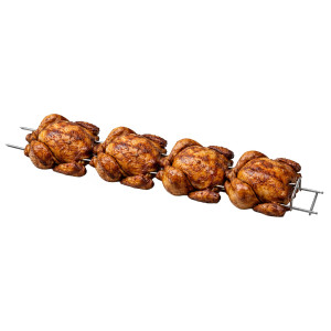 GGM Gastro Doppelspieß für Hähnchengrills - passend für die Serien EM742 & EM1484 Zilver