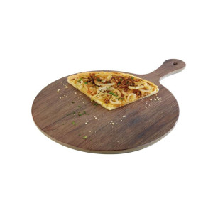 GGM Gastro (6 Stück) Tablett - OAK - Melamin - Ø 300mm - Höhe: 15mm