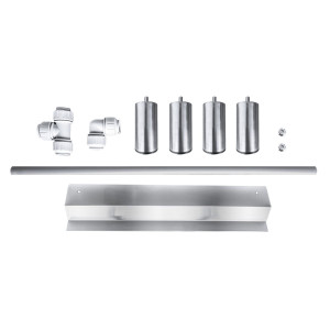 GGM Gastro Stacking-Kit - passend für Heißluftfritteuse (Airfryer) HLFV300N Zilver