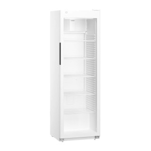Liebherr Koelkast PERFORMANCE - 400 liter - Kunststof interieur - 1 glazen deur - Wit