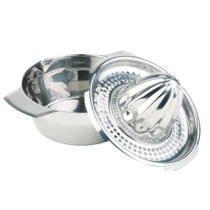 GGM Gastro (6 Stück) Manuelle Zitronenpresse - Edelstahl - 350ml