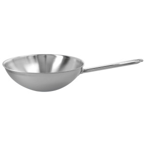 DEMEYERE APOLLO 7 - Wok met vlakke bodem - Ø 260mm - RVS