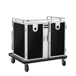 GGM Gastro Bankettwagen - Beheizt & Gekühlt - 2x 208 Liter - für 16x GN 1/1