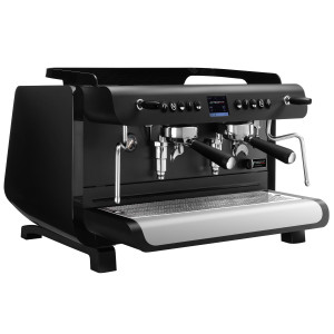 GGM Gastro Siebträgermaschine - 2 Gruppig - Multiboiler - Touch - Preinfusiuonssystem - Schwarz
