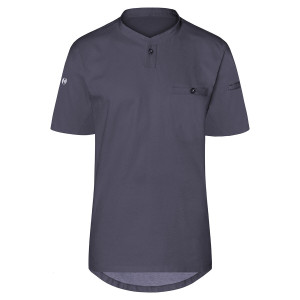 (6 stuks) KARLOWSKY Korte Mouw Heren Werkshirt Performance - Antraciet - maat: 5XL Grijs