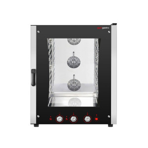 GGM Gastro Bäckerei-Kombidämpfer - Manuell - 10x GN 1/1 oder EN 600x400 Zilver / Zwart