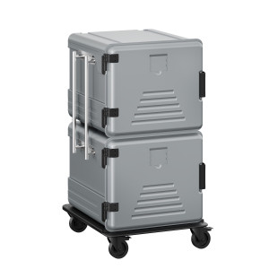 GGM Gastro Thermobox - Frontlader - 2x180 Liter - für 24x GN 2/1