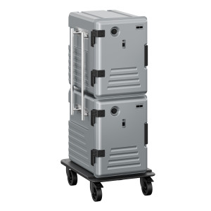 GGM Gastro Thermobox - Frontlader - 2x83 Liter - beheizt - für 24x GN 1/1