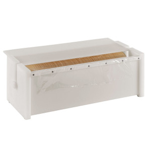 GGM Gastro Folienspender - Groß - 540x170x200mm - mit Abreißvorrichtung - Kunststoff Crème