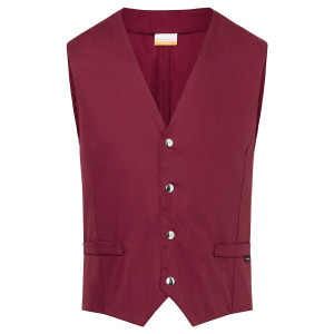 (6 stuks) KARLOWSKY Heren Gilet Kai - Bordeaux - maat: 46 Rood