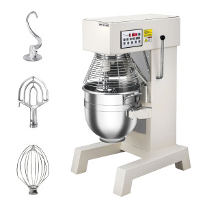 GGM Gastro Planetenrührmaschine - 30 Liter - 1,5 kW - inkl. 3 Rühraufsätze