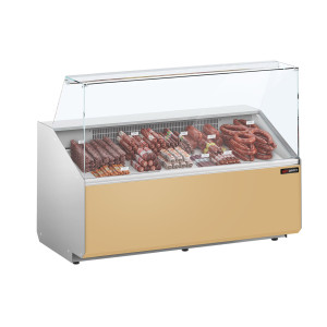 GGM Gastro Kühltheke - 1600mm - Frontblende Beige