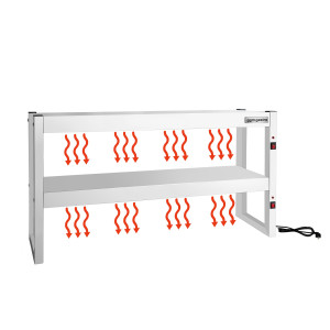 GGM Gastro Infrarot-Wärmebrücke - 1500x300mm - 2 beheizte Etagen