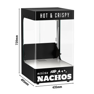 GGM Gastro Nachowärmer / Chipswärmer - 305 Watt - Schwarz