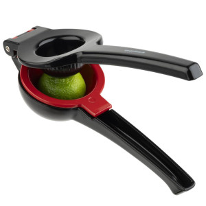 GGM Gastro (6 Stück) Manuelle Limetten- & Zitronenpresse - Länge: 210mm - 2 Presskegel - Aluminium