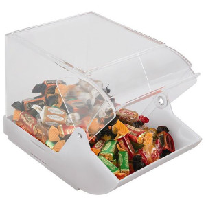 GGM Gastro (6 Stück) Universalbox - mit Frontdeckel - 230x145mm - Weiß