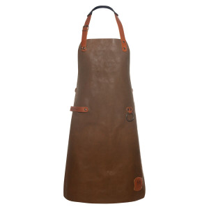 (6 Stuks) KARLOWSKY Leren Slabbenschort - Caramel Bruin