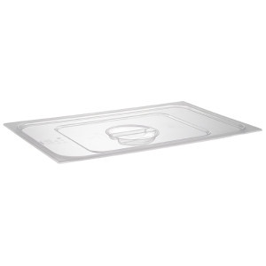 GGM Gastro (6 Stück) Polycarbonat-Deckel GN 1/1 - Höhe: 35mm