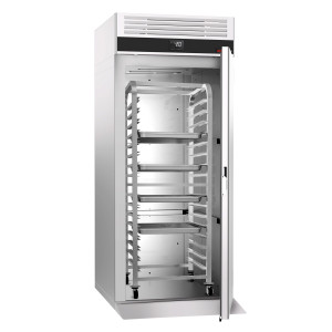 GGM Gastro Einfahrkühlschrank Edelstahl PREMIUM - GN 2/1 - GN 1/1 - EN 600x400- 700 Liter - mit 1 Tür Zilver