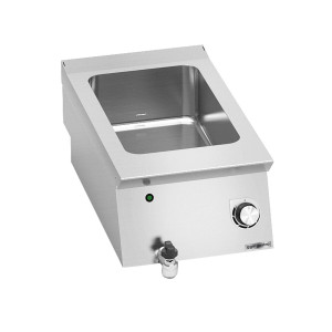 GGM Gastro Elektro Bain-Marie - 1,2 kW - 1x GN 1/1 Zilver