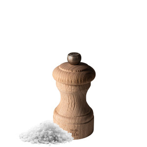 (6 stuks) PEUGEOT BISTRO - Zoutmolen - Hout - Natuurlijk - Hoogte: 100mm