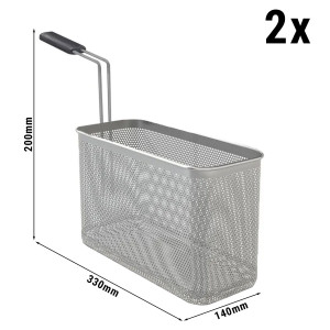 GGM Gastro Nudelkorb-Set - 2x 1/2
