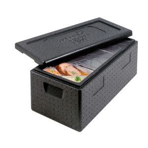 (2 stuks) THERMO FUTURE BOX Thermobox MENU 3 - 28 liter - Zwart