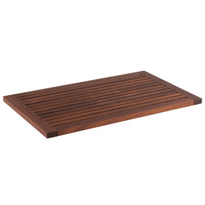 GGM Gastro Schneidebrett - Holz - 585x350mm - passend für Tablett 85225 - Walnuss
