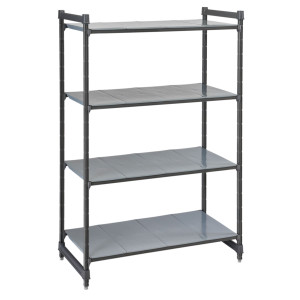 CAMBRO Camshelving® - Basics Plus - Basisrek - 915mm - met 4 gesloten planken