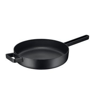 WMF FLAVOUR - Koekenpan - Ø 280mm - Gietijzer - 3.4 liter - Zwart