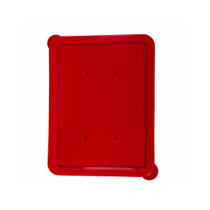 (40 stuks) THERMO FUTURE BOX Siliconen deksel voor rechthoekige bakjes - Rechthoekig - Rood