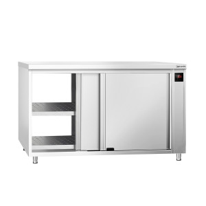 GGM Gastro Wärmeschrank PREMIUM - 1400x700mm - mit Durchreiche & Schiebetüren - Digital