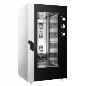 GGM Gastro Kombidämpfer - Manuell - 20x GN 1/1 - inkl. Gestellwagen