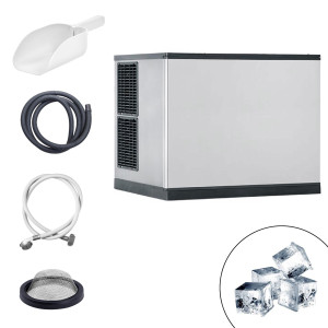 GGM Gastro Eiswürfelbereiter - Würfel - 212 kg/24 h Zilver / Zwart