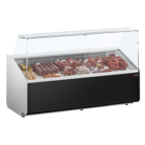 GGM Gastro Kühltheke - 2500mm - Frontblende Schwarz