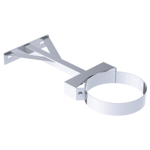 GGM Gastro Wandabstandshalter verstellbar von 250-360mm / Ø450mm Zilver