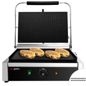 GGM Gastro Kontaktgrill - 2,6 kW - Grillfläche: 400x255mm