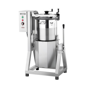 GGM Gastro Vegetarischer/ Hummus Cutter - 50 Liter - 7,5 kW - 400 Volt - 600-2800 U/min Zilver