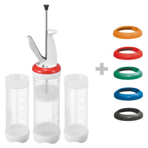 GGM Gastro (3 Stück) Portion Pal Kit mit Dreilochmembran Meerkleurig