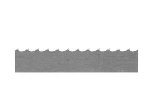 GGM Gastro (5 Stück) Bandsägeblatt Ossian - 2,4 m - Zahnung 8 mm Zilver