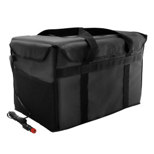 GGM Gastro Gastronorm Pro - Beheizte Liefertasche - für 20 Hamburgerkartons - Schwarz