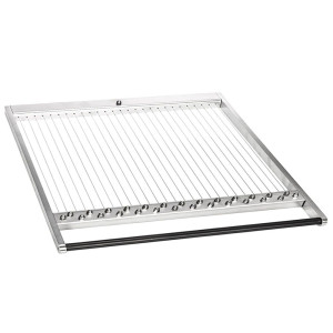 GGM Gastro Rahmen für doppel Pralinenschneider - Drahtabstand: 22,5mm Zilver
