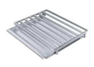 GGM Gastro Garnierrost mit Schublade - passend für BZI228, BZI168 & BZI168S Zilver