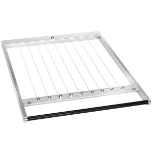 GGM Gastro Rahmen für doppel Pralinenschneider - Drahtabstand: 60mm Zilver