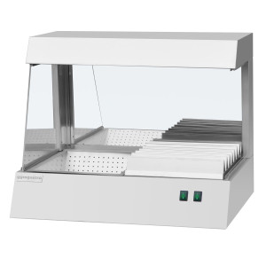 GGM Gastro Pommeswärmer - 650 Watt Zilver