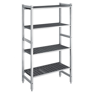 GGM Gastro Aluminium Grundregal - 780x1800mm - Tragkraft: 900 kg