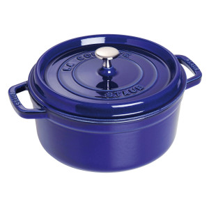 STAUB LA COCOTTE - Kookpot - Ø 280mm - Gietijzer - Donkerblauw